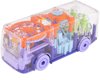 Автомобиль игрушечный Pit Stop Puzzle Автобус / PS-2023-3A-3 - 