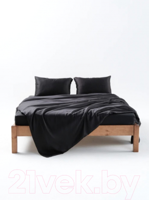 Комплект постельного белья GoodNight Essential 1.5 / 400380 (черный)