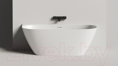Ванна из искусственного мрамора Salini Sofia Wall 160x80 / 102527M