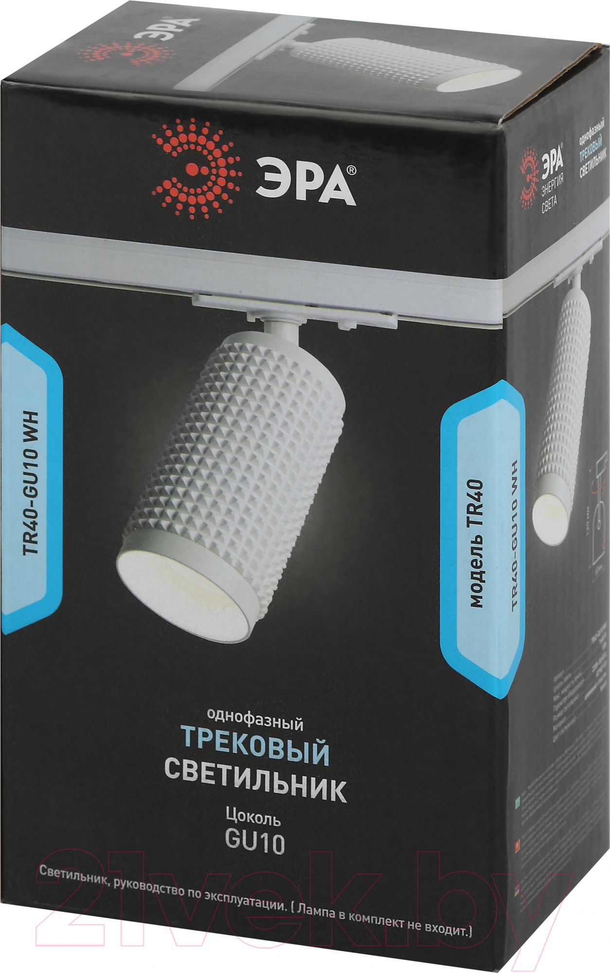 Трековый светильник ЭРА TR40-GU10 WH / Б0054198 — фото 6