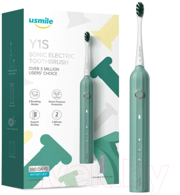 Электрическая зубная щетка Usmile Y1S (зеленый)