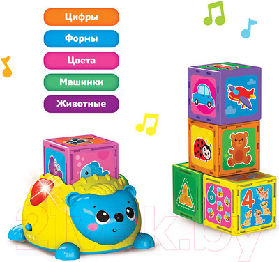 

Развивающий игровой набор, Первые знания с Ежиком / 2848В