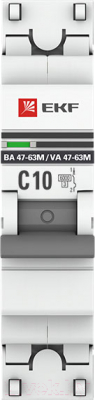 Выключатель автоматический EKF PROxima / mcb4763m-6-1-10C-pro
