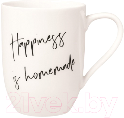 Кружка Villeroy & Boch Statement. Happiness is homemade / 10-1621-9671