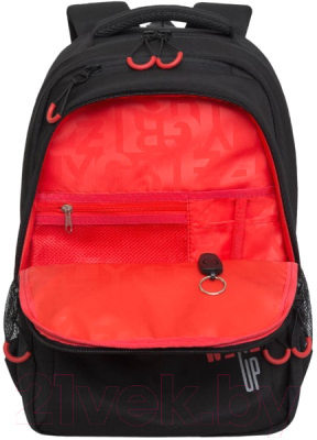 Рюкзак Grizzly RU-430-4 (черный/красный)