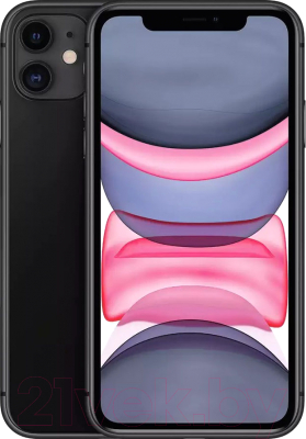 Смартфон Apple iPhone 11 256GB A2221 / 2CMWM72 восстановленный Breezy Грейд C (черный)