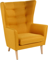 Кресло мягкое Mio Tesoro Саари (Yellow Orange) - 
