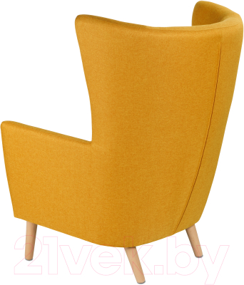 Кресло мягкое Mio Tesoro Саари (Yellow Orange)
