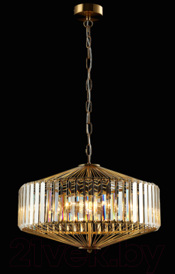 Люстра Crystal Lux Fiesta SP5 (Brass/Transparente)