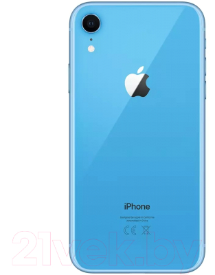 Смартфон Apple iPhone XR 64GB A2105 / 2CMRYA2 восстановленный Breezy Грейд C (синий)