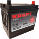 Автомобильный аккумулятор KrafT EFB Asia 60 JR / EFB-D23 (60 А/ч) - 
