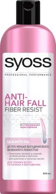 

Шампунь для волос Syoss, Anti-Hair Fall для тонких склонных к выпадению волос