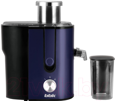 Соковыжималка электрическая BBK JC060-H02 (черный/фиолетовый)