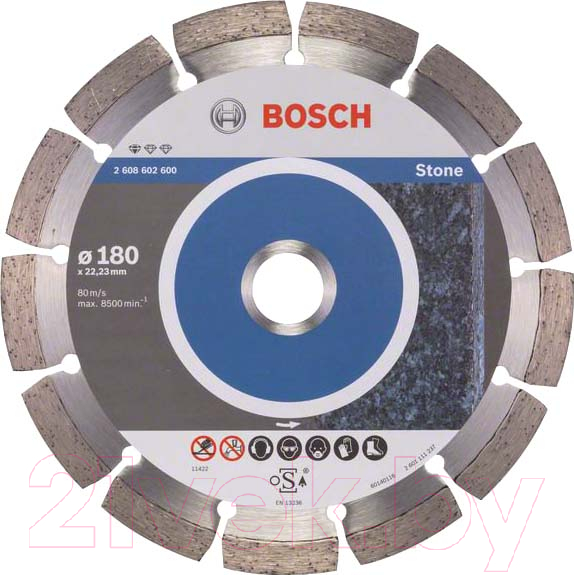 Отрезной диск алмазный Bosch 2.608.602.600