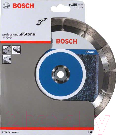 Отрезной диск алмазный Bosch 2.608.602.600