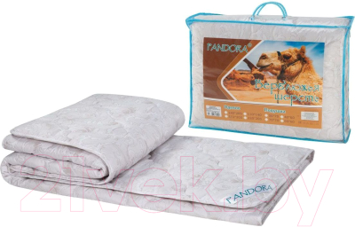 Одеяло PANDORA Верблюжья шерсть тик облегченное 172x205