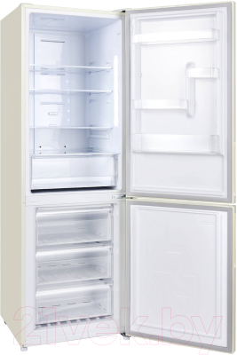 Холодильник с морозильником Evelux FS 2201 DI