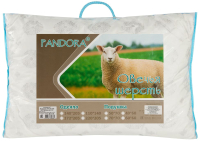 Подушка для сна PANDORA Овечья шерсть тик 50x70 - 