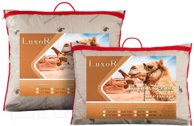 Подушка для сна LUXOR Верблюжья шерсть поплин 50x70