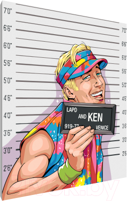 Картина по номерам PaintLine Кен-преступник PL-00173 (40x50см)