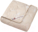 Миниатюра изображения товара Одеяло Бояртекс Овечья шерсть глосс-сатин стандартное 140x205