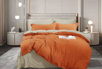 Комплект постельного белья Бояртекс Мятка №16-1346 Евро-стандарт (золотая охра) - 