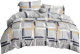 Комплект постельного белья Бояртекс №12506-06 2.0 с европростыней (полисатин) - 