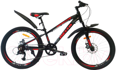 Велосипед DeltA Crown 24 20051 (11, черный)