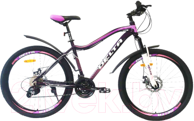 Велосипед DeltA D6000 26 6026 (17, фиолетовый)