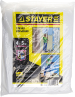 Пленка строительная Stayer Professional укрывочная 12253-04-05 (30мкм, 4х5м, 20м2) - 