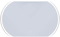 Зеркало Бриклаер Вега/Мальта 100 Овал сенсор (серебристый) - 