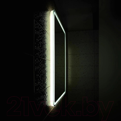 Купить Зеркало Бриклаер Эстель-1 60 LED кнопка в Минске