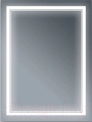 Зеркало Бриклаер Эстель-2 60 LED на взмах руки (серебристый)