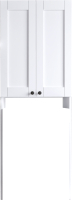 Шкаф для ванной Бриклаер Хелена 64 рамочный над стиральной машинкой (белый) - 