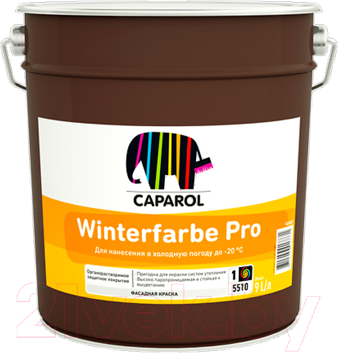 Краска Caparol Winterfarbe Pro База 3