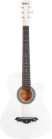 Акустическая гитара Belucci BC3820 WH (с комплектом аксессуаров) - 