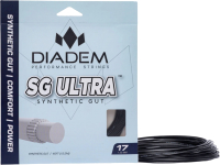Струна для теннисной ракетки Diadem SG Ultra Set 16 / S-SET-SYN-16-BLK (12.2м, черный) - 