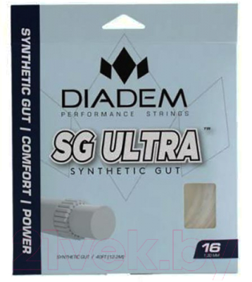 Струна для теннисной ракетки Diadem SG Ultra Set 16 / S-SET-SYN-16-NAT (12.2м, натуральный)