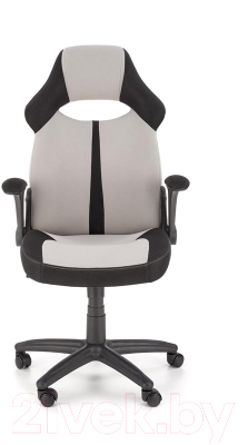 Кресло офисное Halmar Bloom (серый/черный)