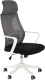 Кресло офисное Halmar Valdez 2 (серый/черный) - 
