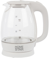 Электрочайник HomeStar HS-1012 (белый) - 