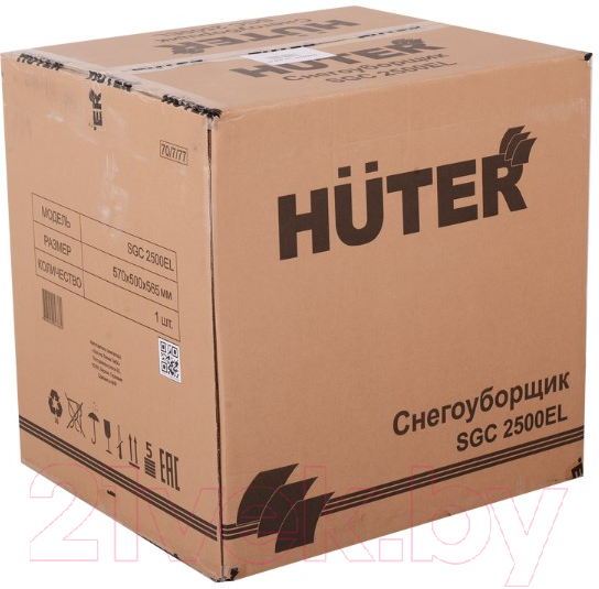 Снегоуборщик электрический Huter SGC 2500EL