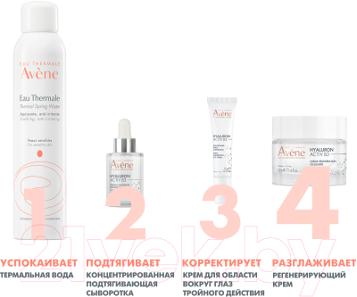 Крем для лица Avene Hyaluron Activ B3 Регенерирующий (50мл)