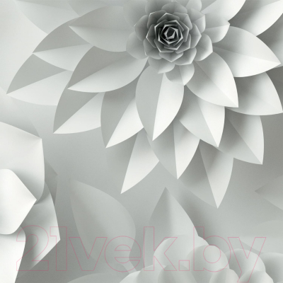 Фотообои листовые Citydecor Цветы модерн 3D (312x265, бумажные)