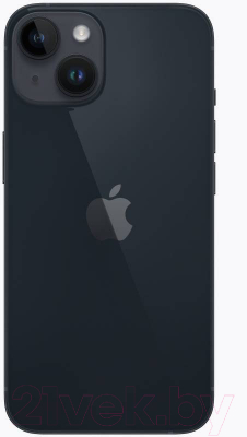 Смартфон Apple iPhone 14 128GB Dual Sim без e-sim / A2884 (полуночный)