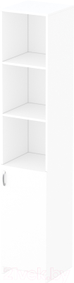 Изображение товара Стеллаж Seven Dreams Узкий закрытый SD-205 (белый)