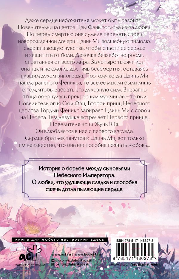 Художественная книга АСТ Удушающая сладость, заиндевелый пепел. Книга 1 (Дянь С.) — фото 3