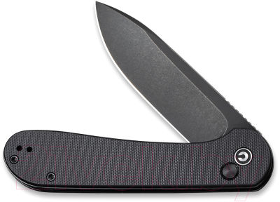 Нож складной Civivi Button Lock Elementum 14C28N Steel Handle G10/C2103A (черный)