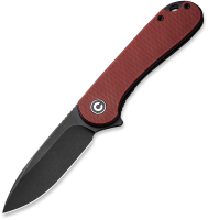 Нож складной Civivi Elementum D2 Steel Black Stonewashed Handle G10 / C907A-1 - 