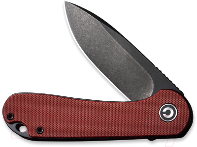 Нож складной Civivi Elementum D2 Steel Black Stonewashed Handle G10 / C907A-1